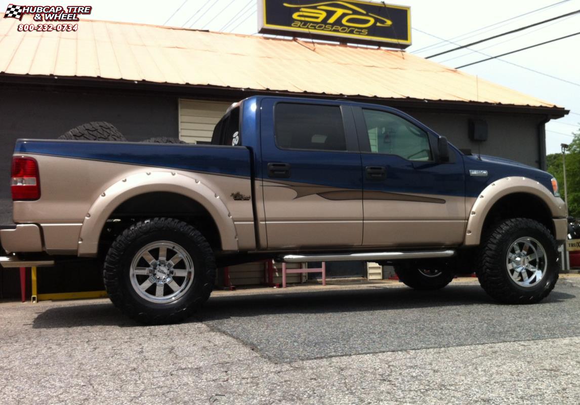 vehicle gallery/ford f 150 moto metal mo962  Chrome wheels and rims