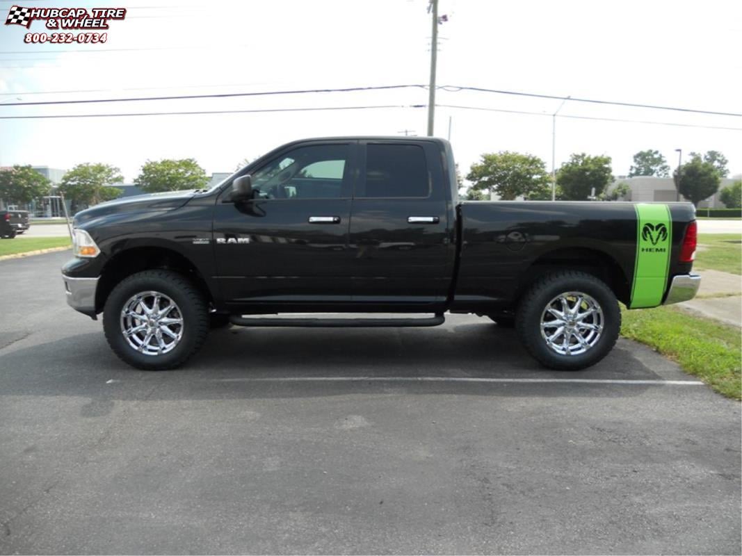 vehicle gallery/ram 1500 xd series xd779 badlands x  Chrome wheels and rims