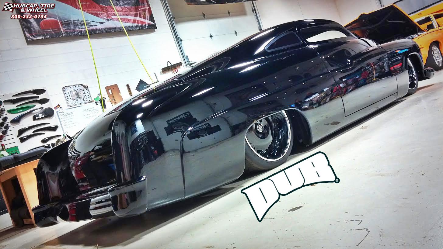 vehicle gallery/mercury custom dub c13 woofer 20X10  Black & Brushed wheels and rims