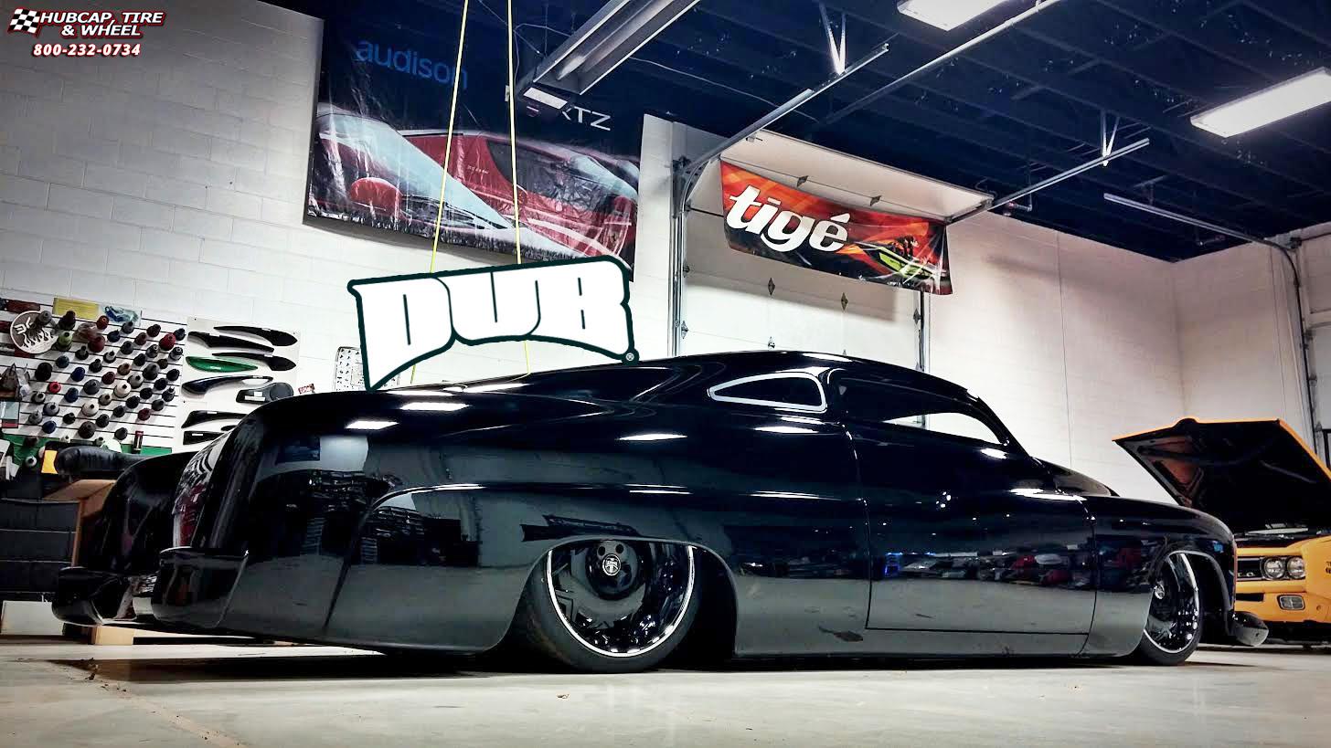 vehicle gallery/mercury custom dub c13 woofer 20X10  Black & Brushed wheels and rims