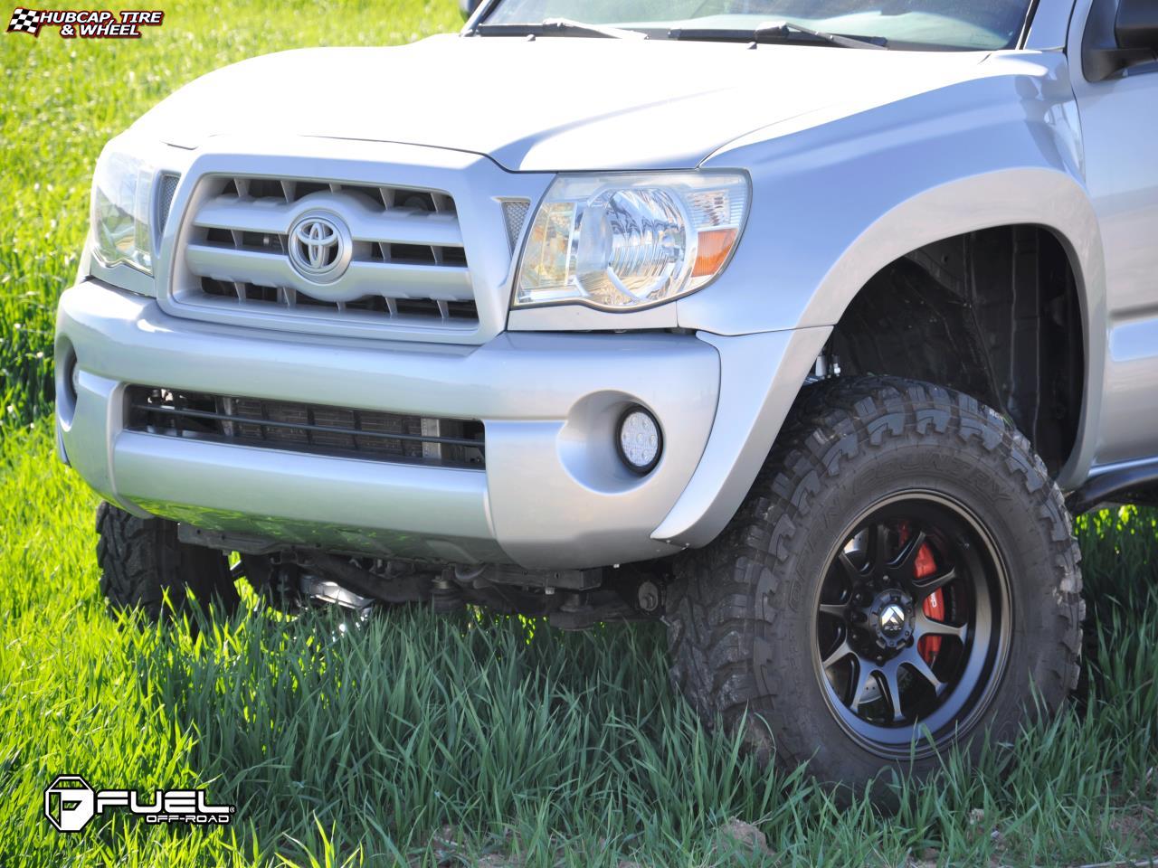 vehicle gallery/toyota tacoma fuel formula d559 0X0  Black wheels and rims