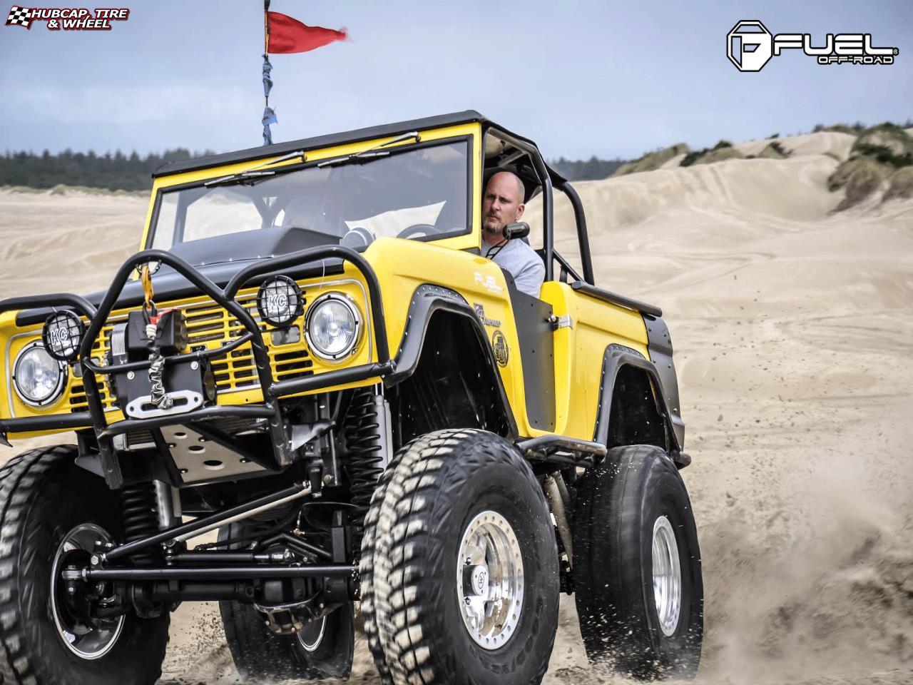 vehicle gallery/ford bronco fuel anza beadlock d116 0X0  Raw Machined wheels and rims