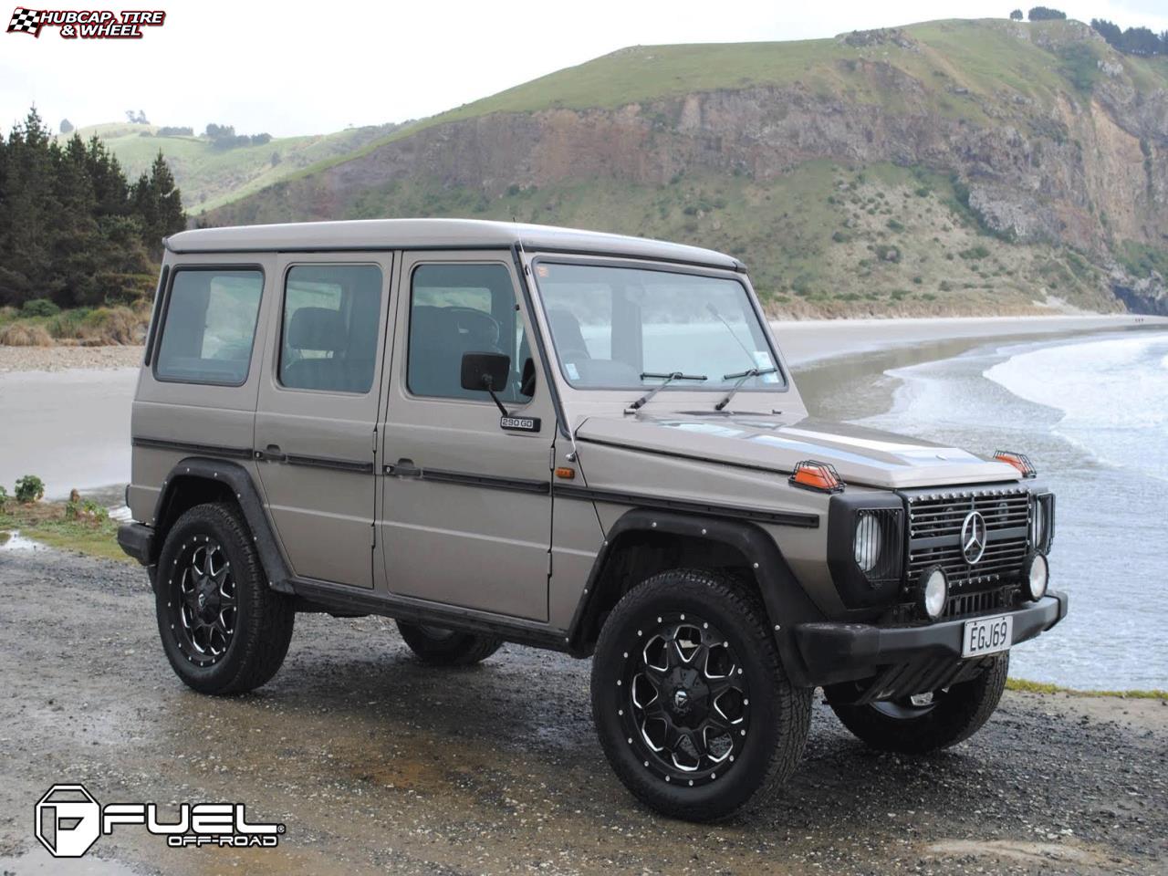 vehicle gallery/mercedes benz gl fuel boost d534 0X0  Matte Black & Milled wheels and rims