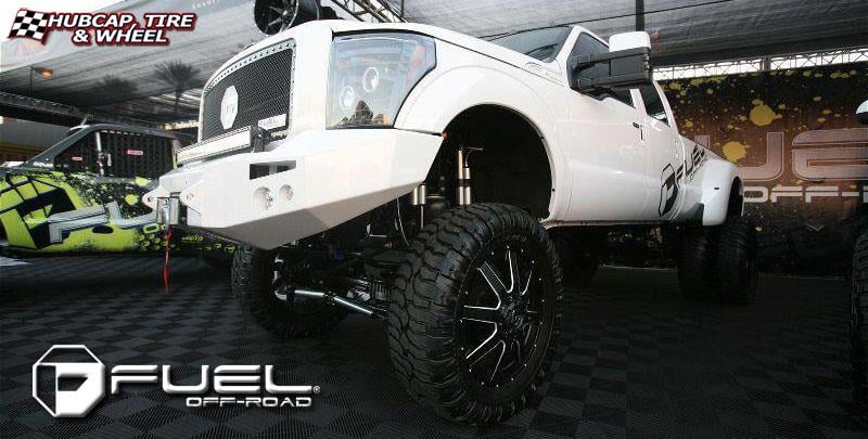 vehicle gallery/ford f 350 fuel maverick dually d262 0X0  Custom wheels and rims