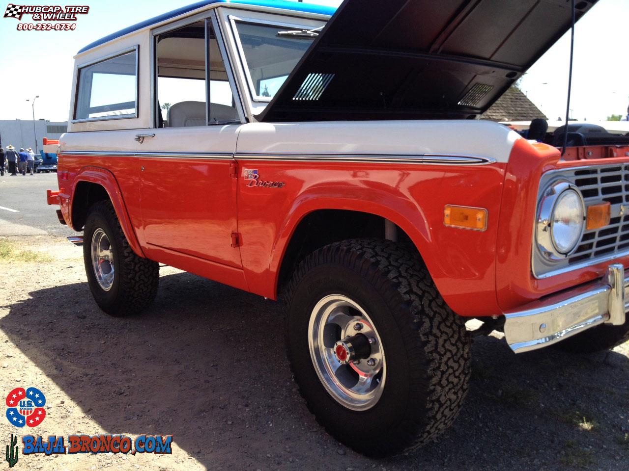vehicle gallery/ford bronco us mags indy u101 truck 15X9  Polished wheels and rims
