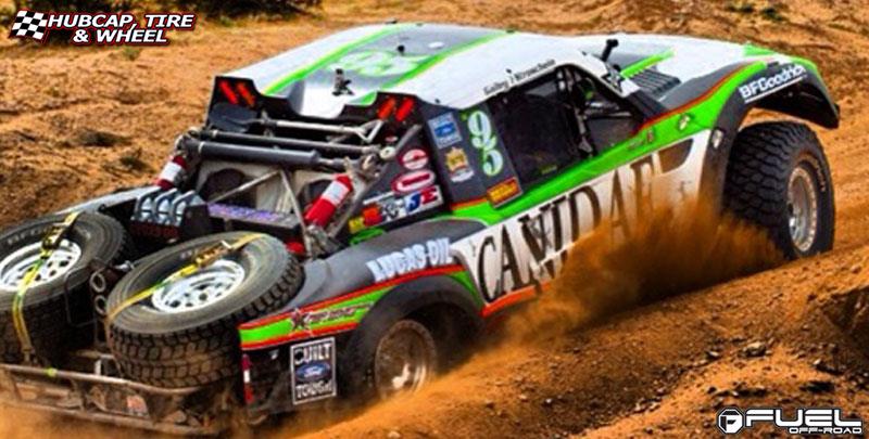 vehicle gallery/ford f 150 fuel anza beadlock d116 17X9  Raw Machined wheels and rims