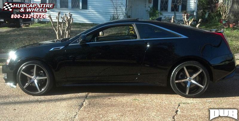 vehicle gallery/cadillac cts dub rio 5 s112 20X8.5  Chrome wheels and rims