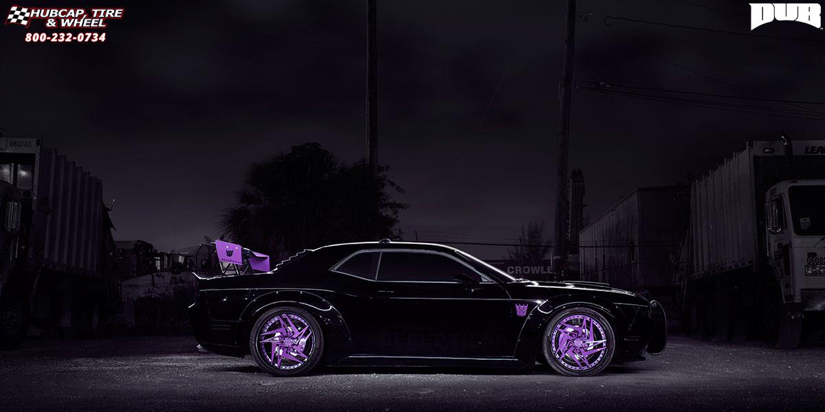 vehicle gallery/dodge challenger dub xa60 zaggs   wheels and rims