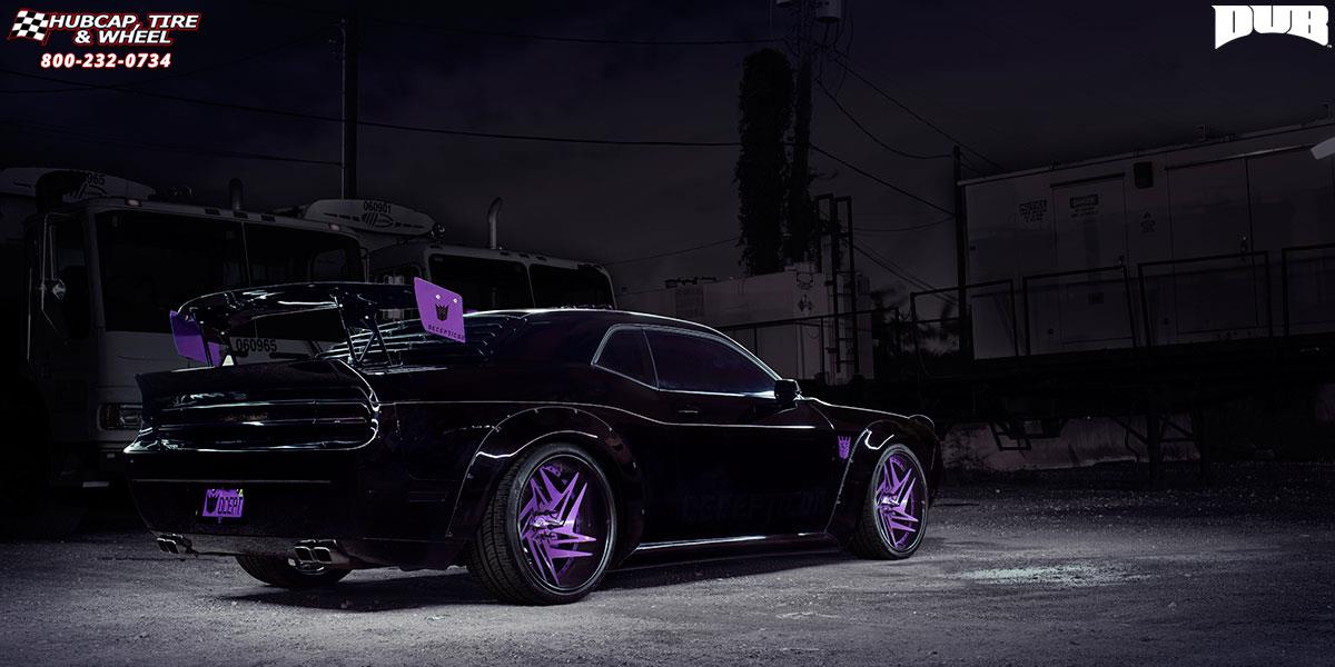 vehicle gallery/dodge challenger dub xa60 zaggs   wheels and rims