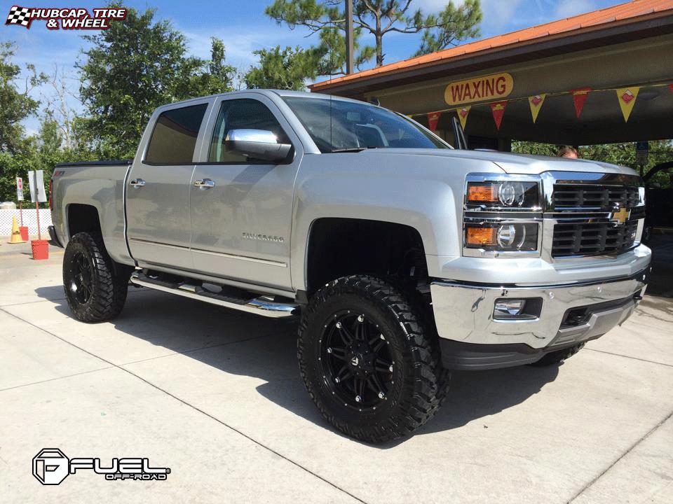 Chevrolet Silverado 1500 Fuel Hostage D531 Matte Black 20 X 9