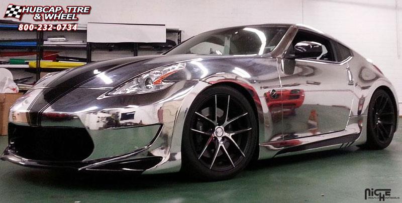 vehicle gallery/nissan 370 z niche targa m129 19x85  Anthracite wheels and rims