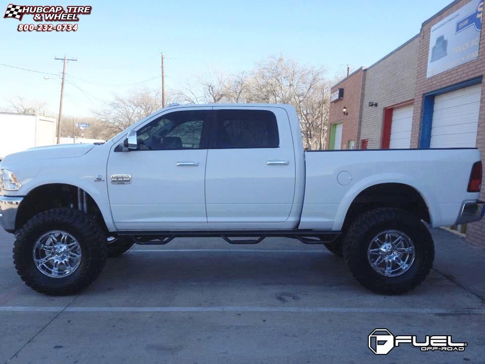 vehicle gallery/dodge ram fuel hostage d530 0X0  Chrome wheels and rims