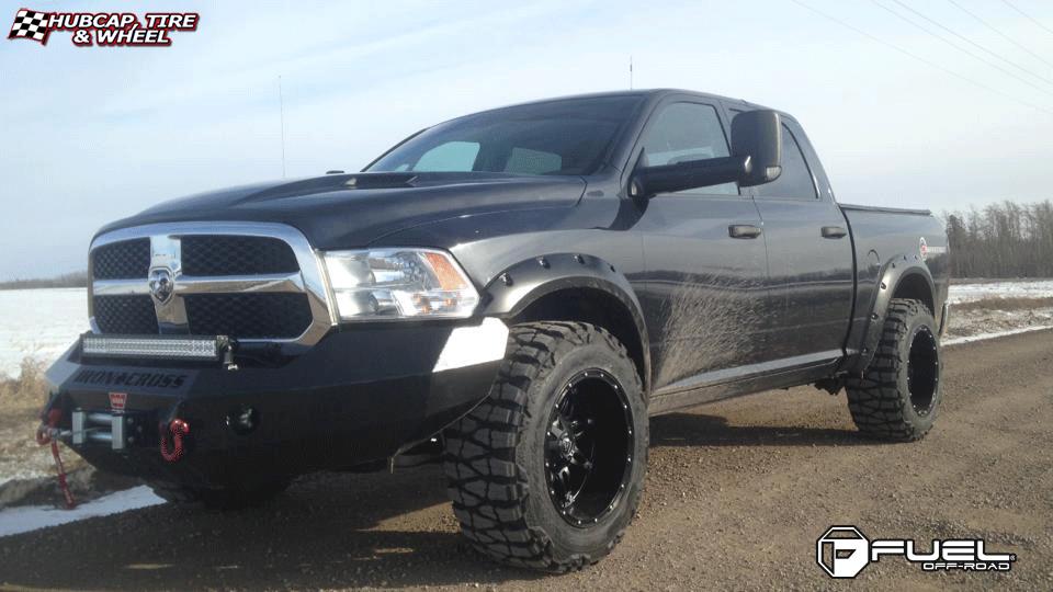 Dodge Ram 1500 Fuel Hostage D531 Matte Black 20 X 12