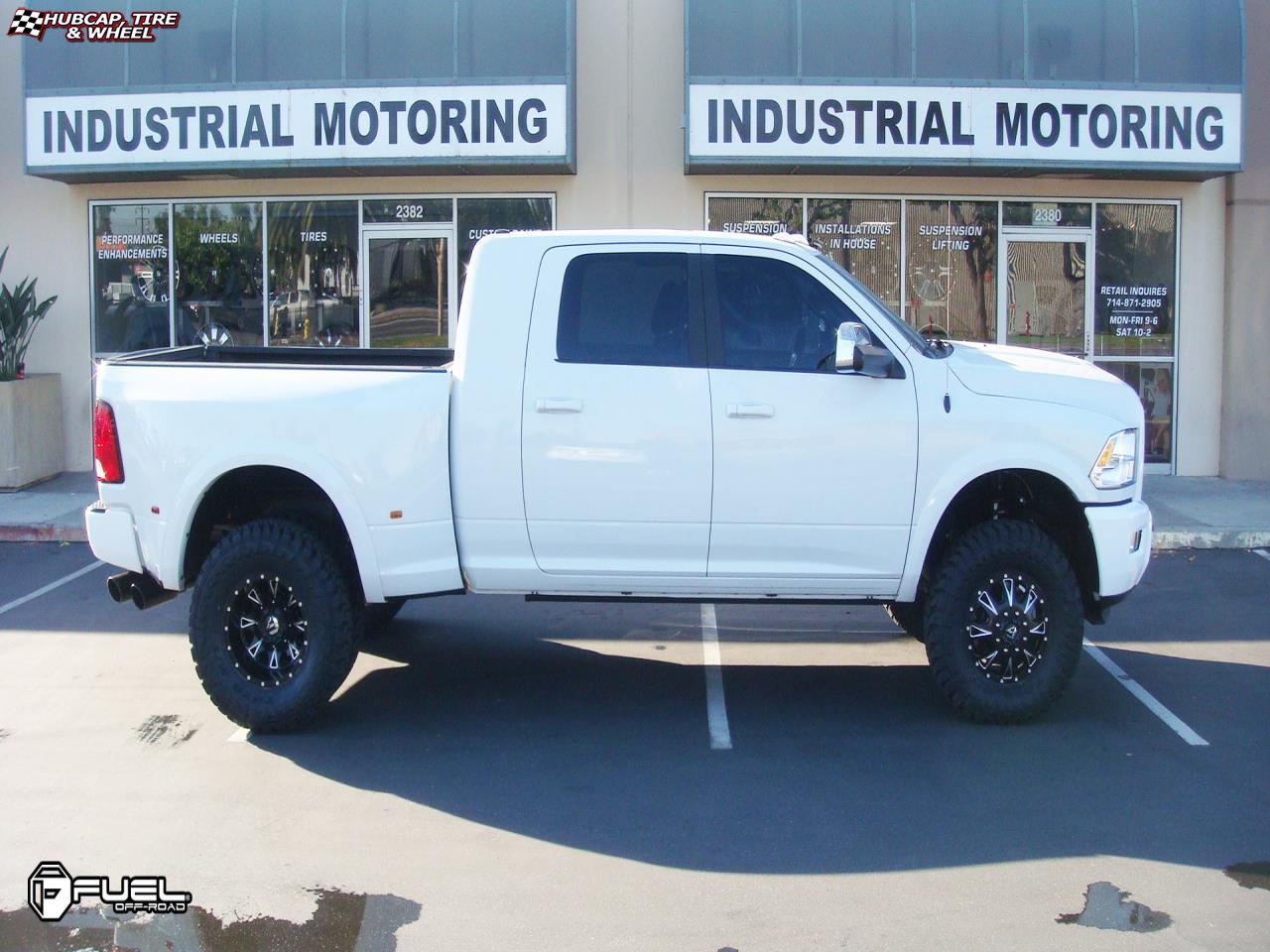 vehicle gallery/dodge ram denali 2500 fuel throttle dually d213 0X0  Custom wheels and rims
