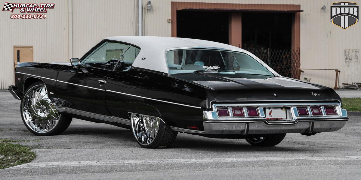 vehicle gallery/chevrolet caprice dub xa20 dazr 26X9  Chrome wheels and rims