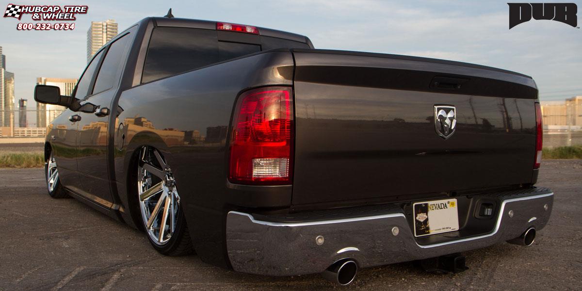 vehicle gallery/ram 1500 dub shot calla s120 26X10  Chrome wheels and rims