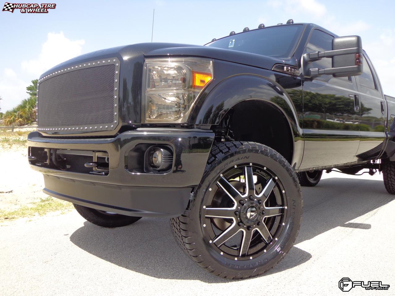 vehicle gallery/ford f 350 fuel maverick dually d262 0X0  Custom wheels and rims