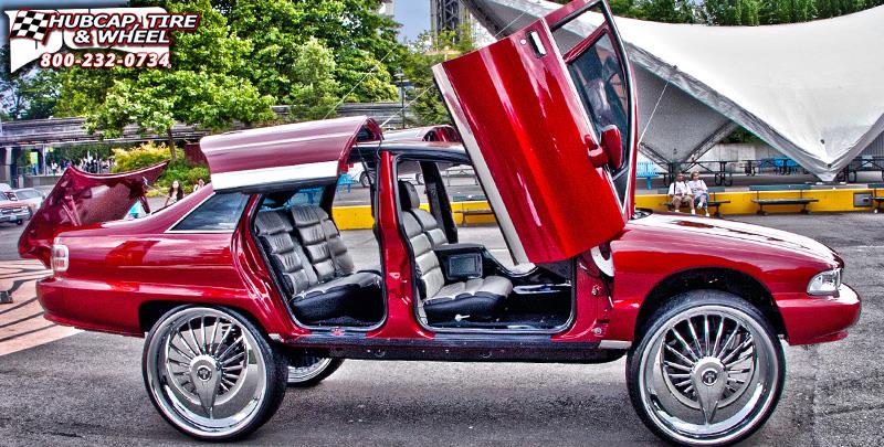 vehicle gallery/chevrolet caprice dub s602 azzmacka 30X10  Chrome, Custom Finish Available wheels and rims