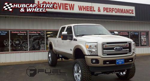 vehicle gallery/ford f 250 fuel hostage d530 0X0  Chrome wheels and rims