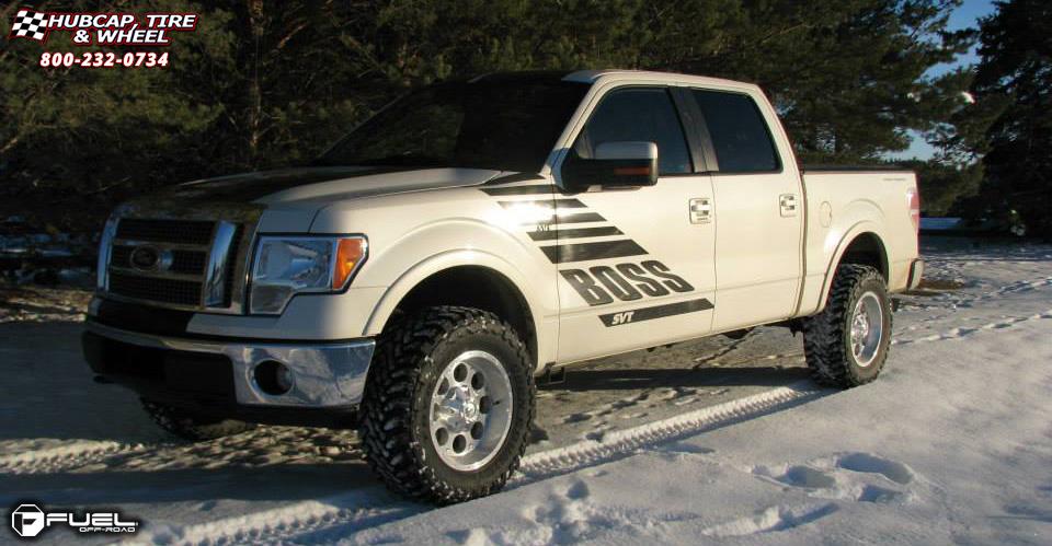 vehicle gallery/ford f 150 fuel revolver d526 20X10  Silver wheels and rims