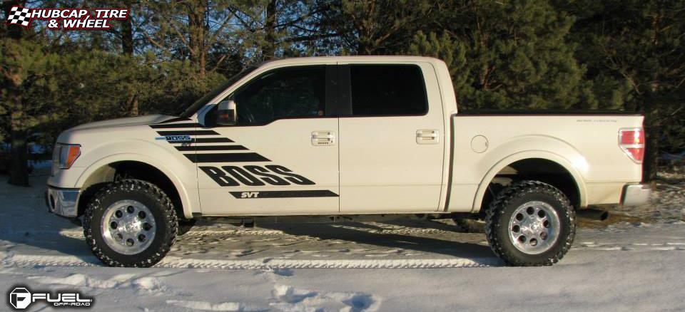 vehicle gallery/ford f 150 fuel revolver d526 20X10  Silver wheels and rims