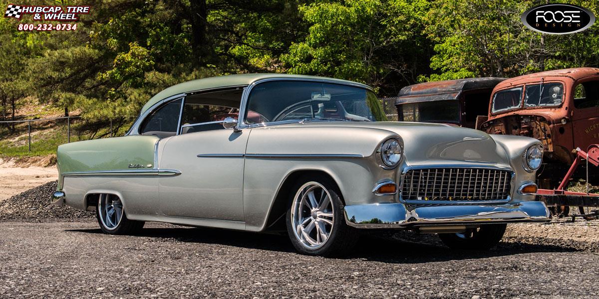 vehicle gallery/1955 chevrolet bel air foose knuckle f099 17X7  Textured Gray w/ Diamond Cut Lip wheels and rims