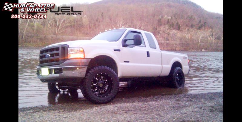 vehicle gallery/ford f 250 fuel krank d517 20X10  Matte Black & Milled wheels and rims