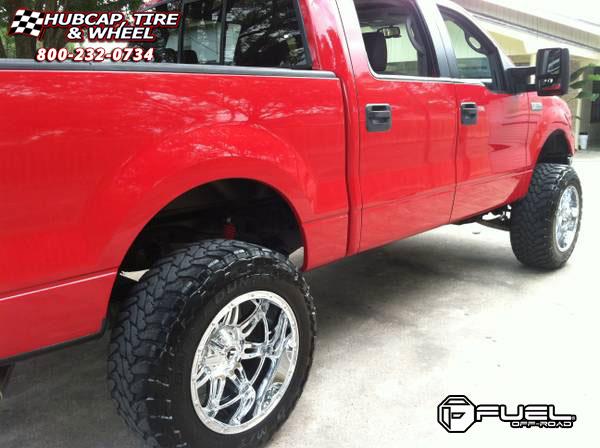 vehicle gallery/ford f 150 fuel hostage d530 0X0  Chrome wheels and rims