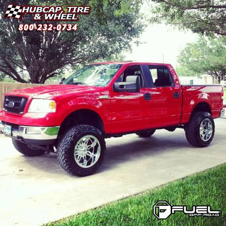 vehicle gallery/ford f 150 fuel hostage d530 0X0  Chrome wheels and rims