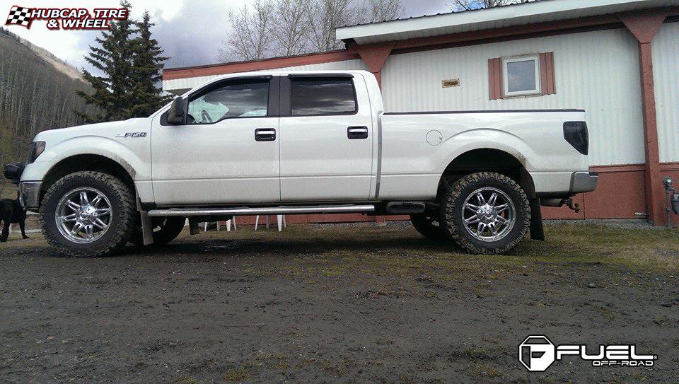 vehicle gallery/ford f 150 fuel hostage d530 0X0  Chrome wheels and rims