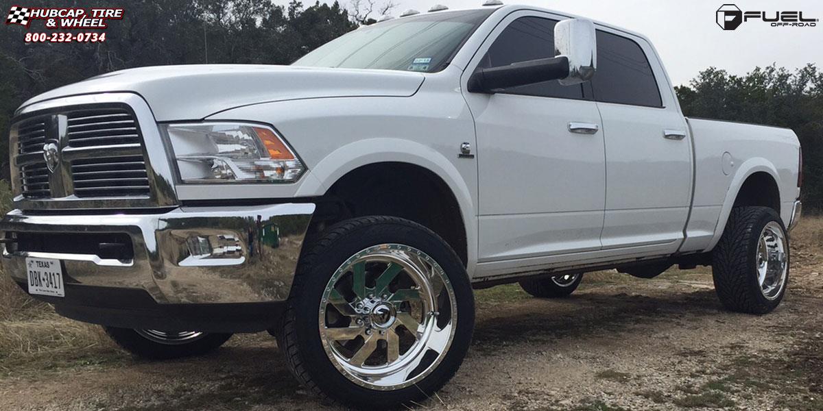 vehicle gallery/ram 2500 fuel forged ff03 22X12  Polished or Custom Painted wheels and rims
