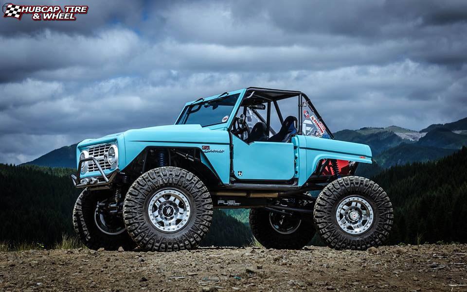 vehicle gallery/ford bronco fuel anza beadlock d116 17X9  Raw Machined wheels and rims