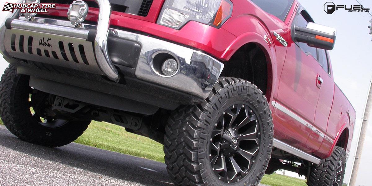 Ford F 150 Fuel Assault D546 Black & Milled 20 X 9