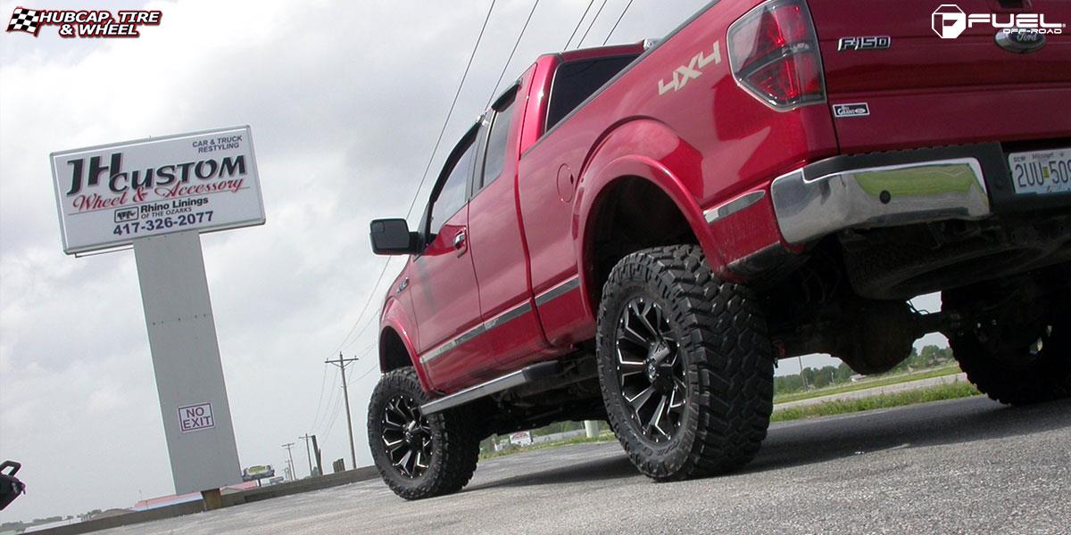 Ford F 150 Fuel Assault D546 Black & Milled 20 X 9