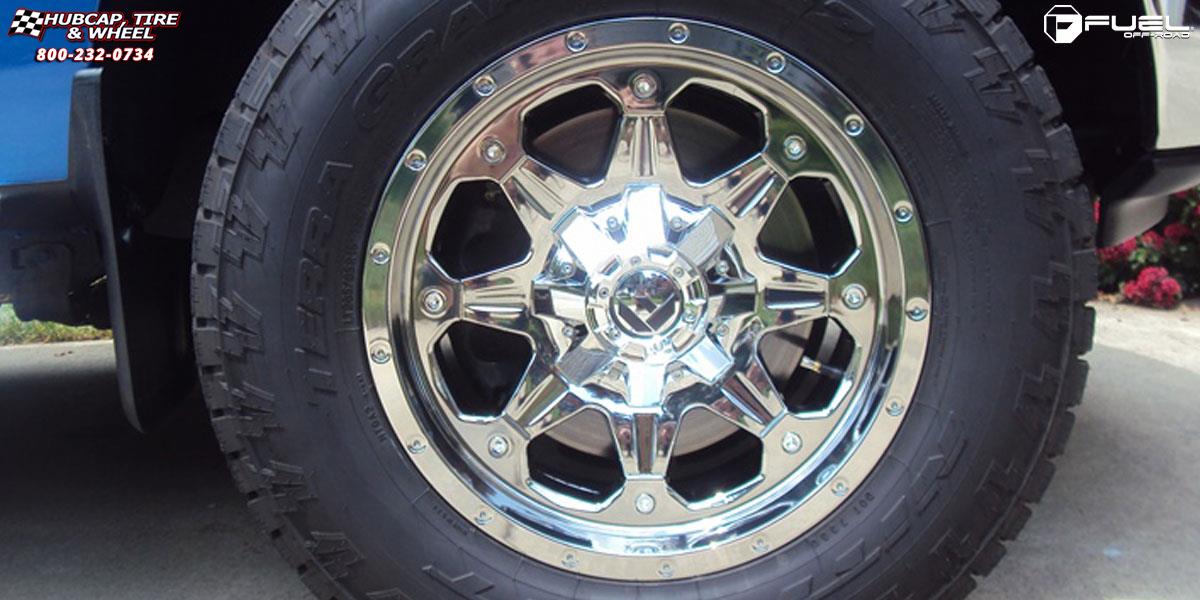 vehicle gallery/ford f 150 fuel boost d533 18X9  PVD Chrome wheels and rims