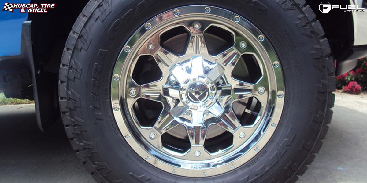 vehicle gallery/ford f 150 fuel boost d533 18X9  PVD Chrome wheels and rims