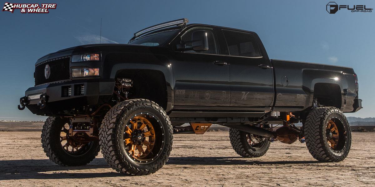 vehicle gallery/chevrolet silverado fuel crush d268 24X14   wheels and rims