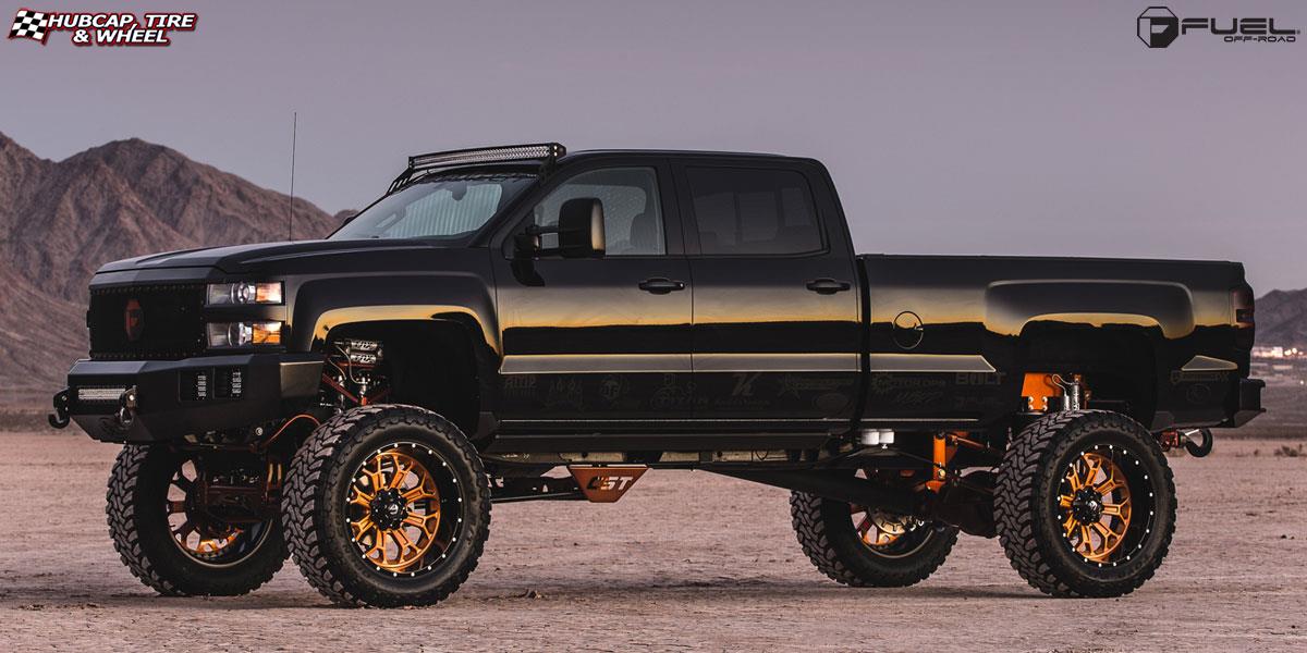 vehicle gallery/chevrolet silverado fuel crush d268 24X14   wheels and rims