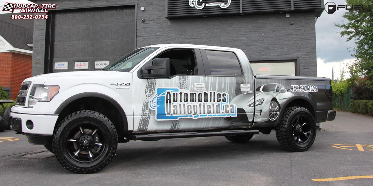 vehicle gallery/ford f 150 fuel dune d523 0X0  Black & Milled wheels and rims