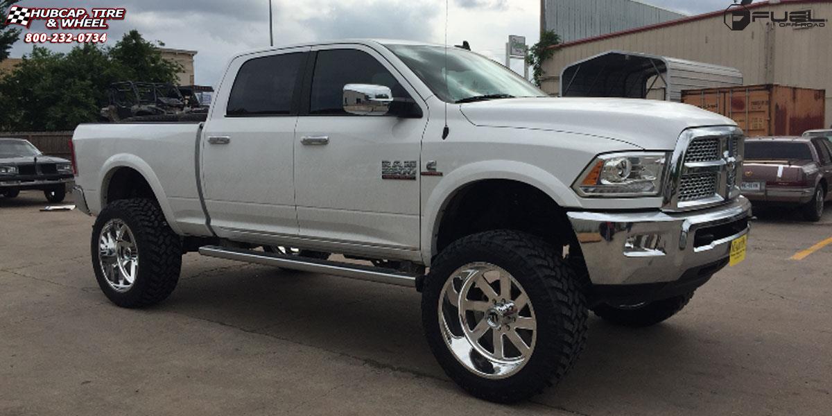 vehicle gallery/ram 2500 fuel forged ff02 24X12  Polished or Custom Painted wheels and rims
