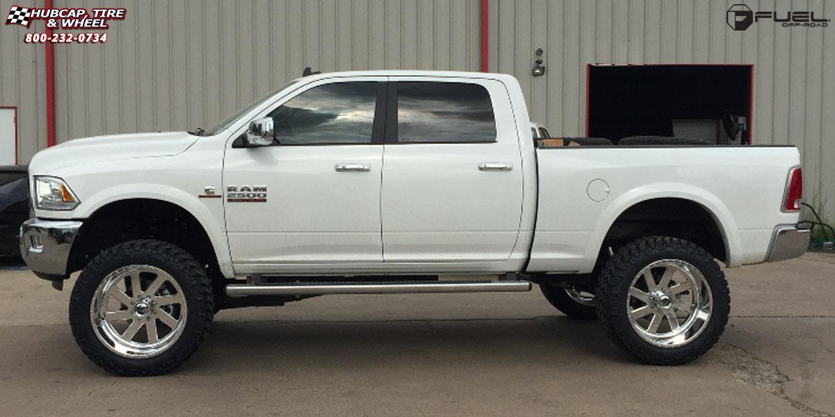 vehicle gallery/ram 2500 fuel forged ff02 24X12  Polished or Custom Painted wheels and rims
