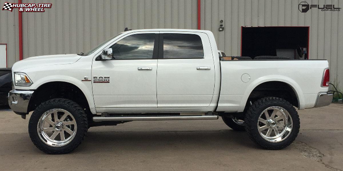 vehicle gallery/ram 2500 fuel forged ff02 24X12 Polished or Custom Painted wheels and rims