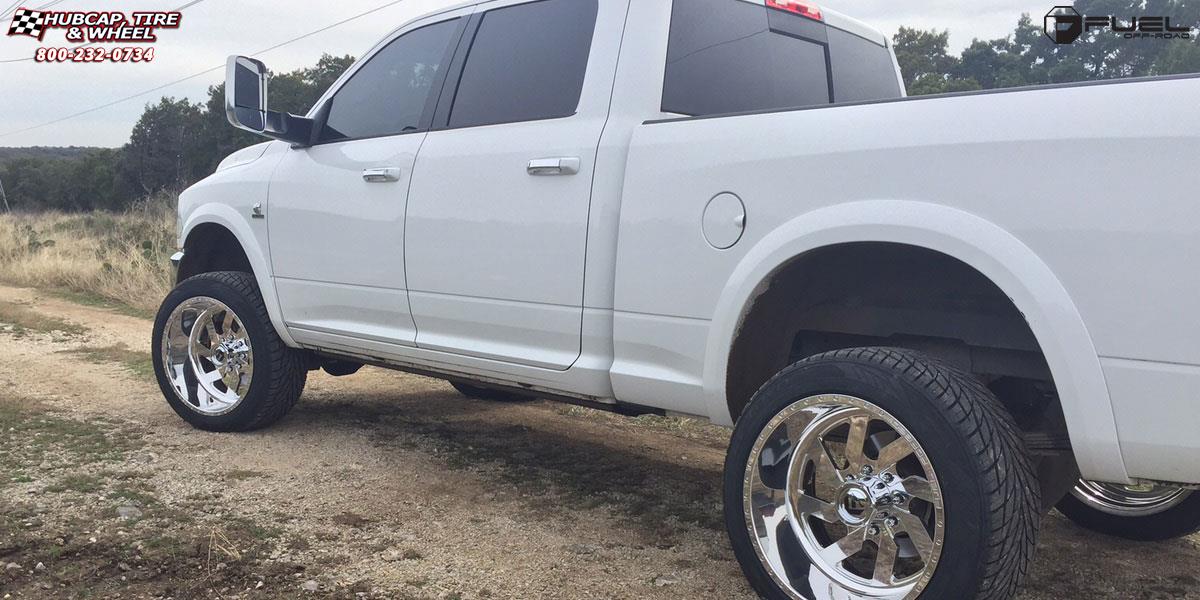 vehicle gallery/ram 2500 fuel forged ff03 22X12  Polished or Custom Painted wheels and rims