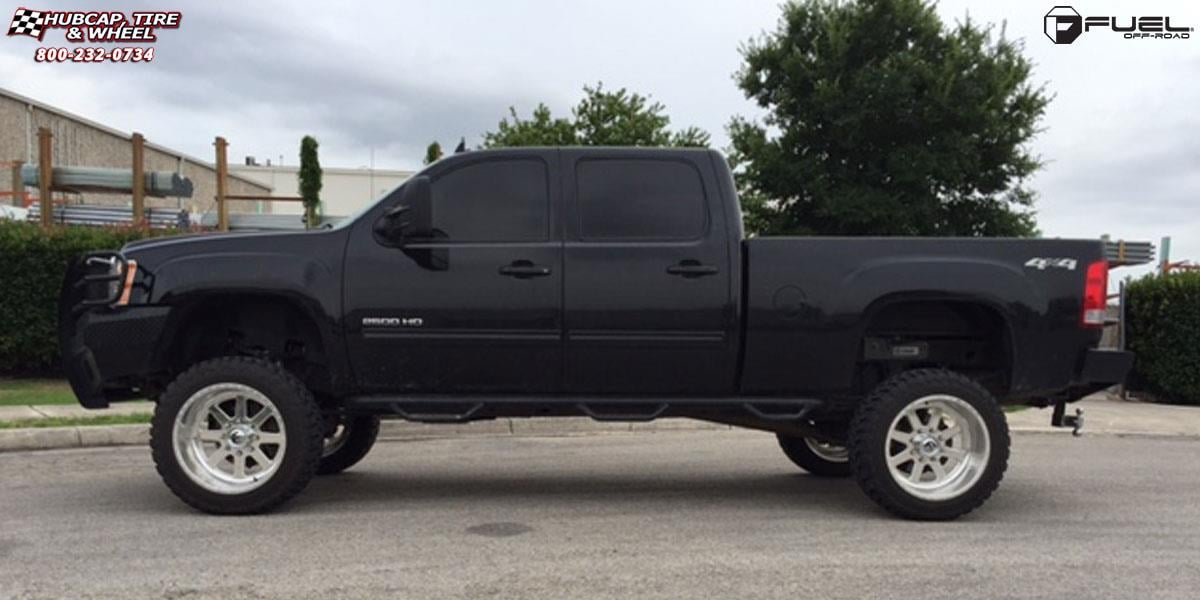 vehicle gallery/gmc sierra fuel forged ff09 22X12  Polished or Custom Painted wheels and rims