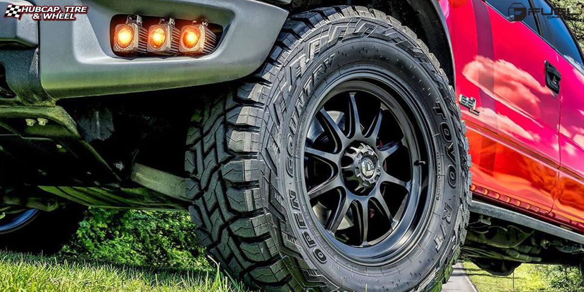 vehicle gallery/ford f 150 fuel formula d559 20X9  Black wheels and rims