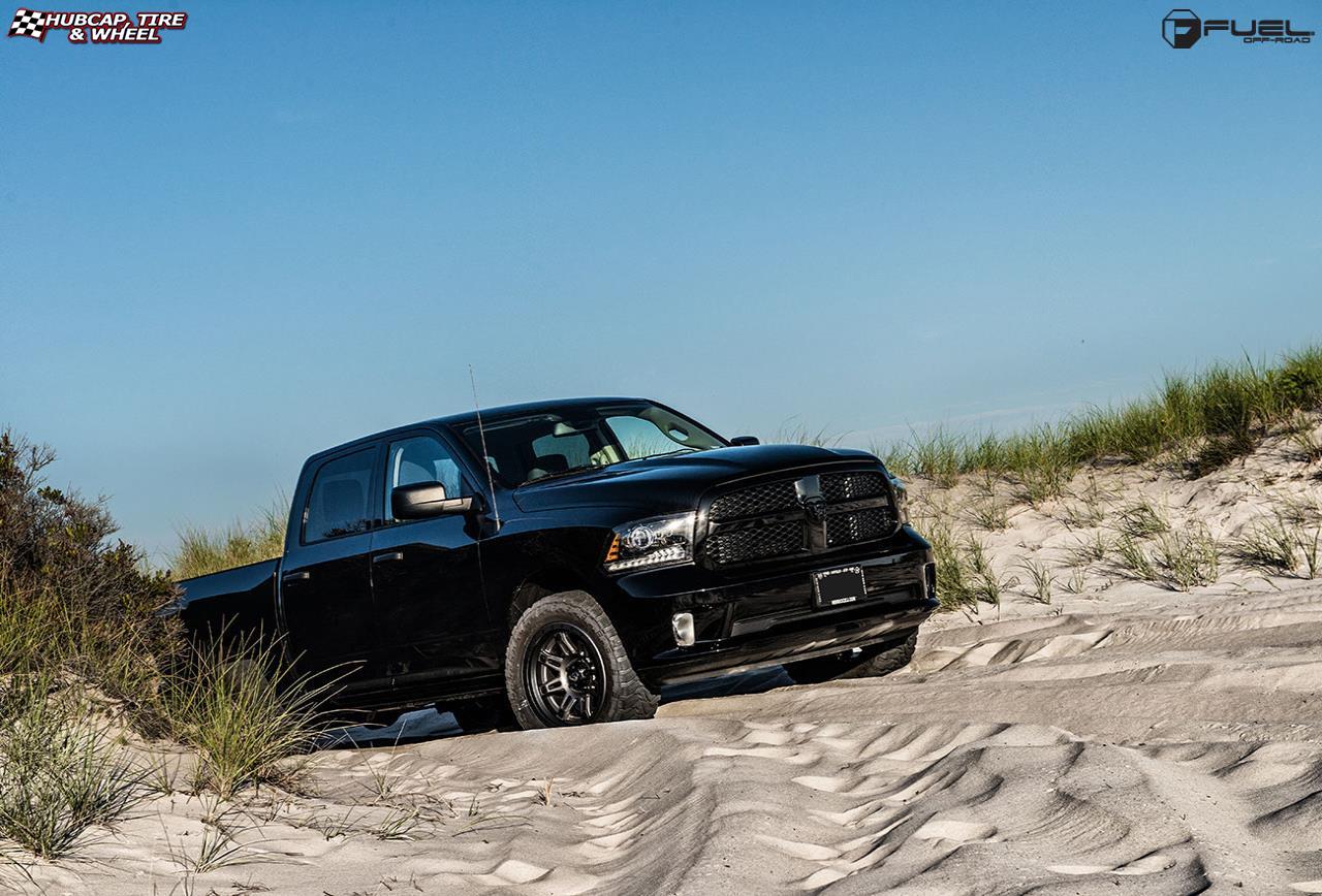 vehicle gallery/ram ram 1500 fuel hostage ii d232 20X10  Anthracite Center, Matt Black & Anthracite Outer wheels and rims