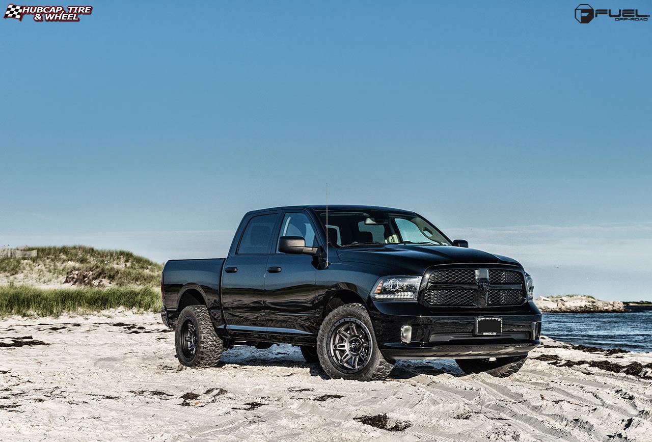 vehicle gallery/ram ram 1500 fuel hostage ii d232 20X10  Anthracite Center, Matt Black & Anthracite Outer wheels and rims