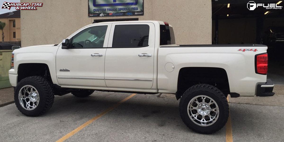 vehicle gallery/chevrolet silverado fuel krank d516 20X12  Chrome wheels and rims
