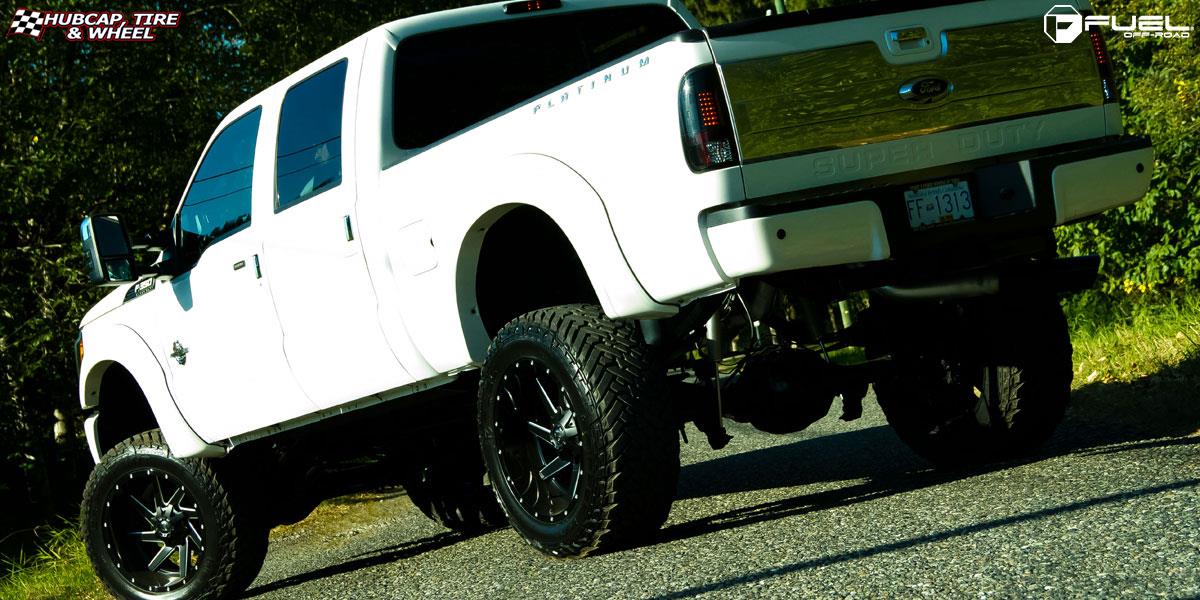 vehicle gallery/ford f 350 fuel hostage ii d232 0X0  Anthracite Center, Matt Black & Anthracite Outer wheels and rims