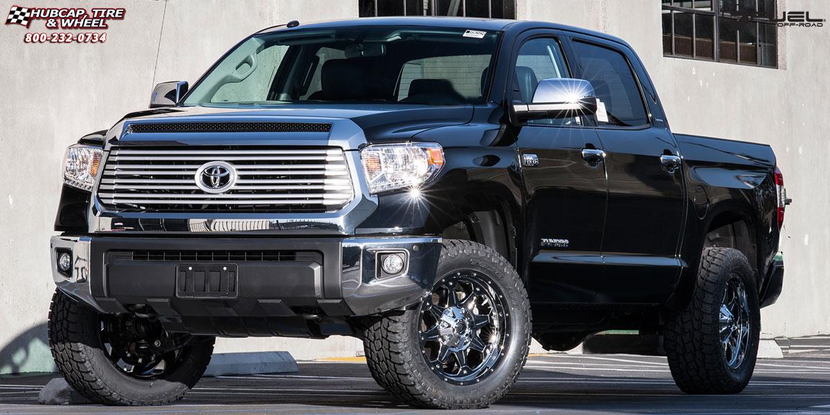 vehicle gallery/toyota tundra fuel boost d533 20X9  PVD Chrome wheels and rims